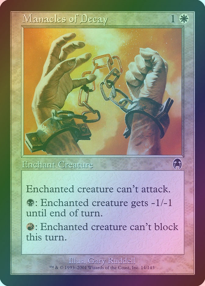 Manacles of Decay (APC) (14) / Foil