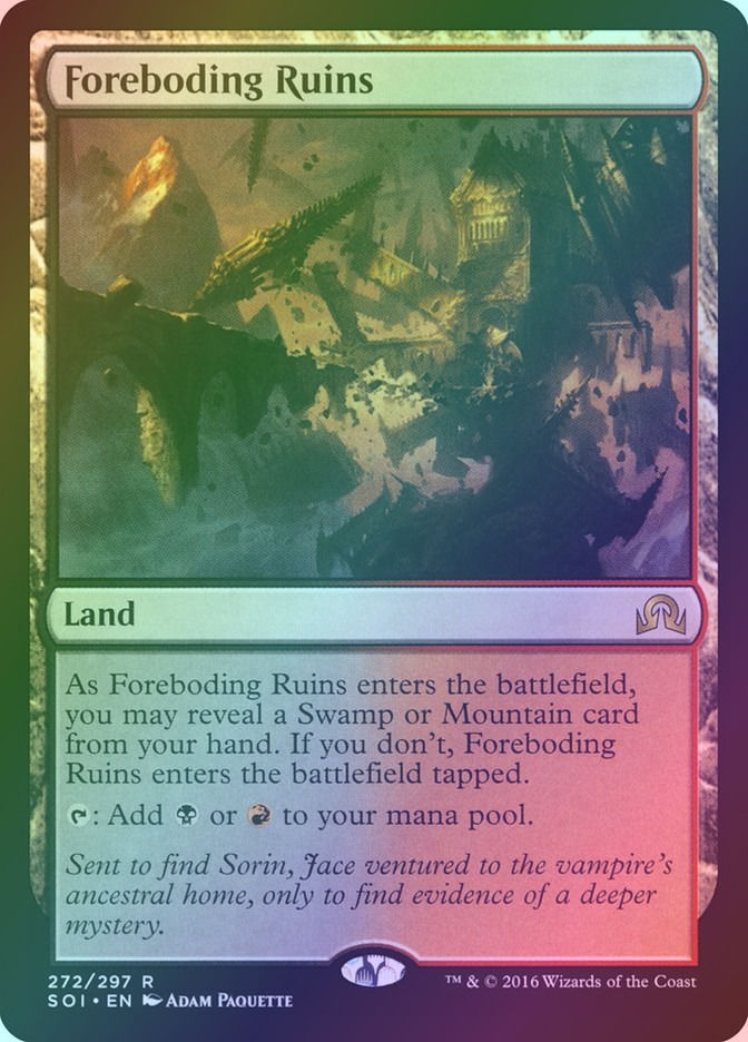 Foreboding Ruins (SOI) (272) / Foil