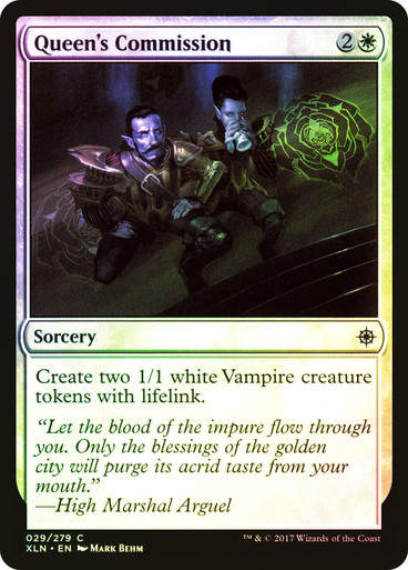 Queen's Commission (XLN) (29) / Foil