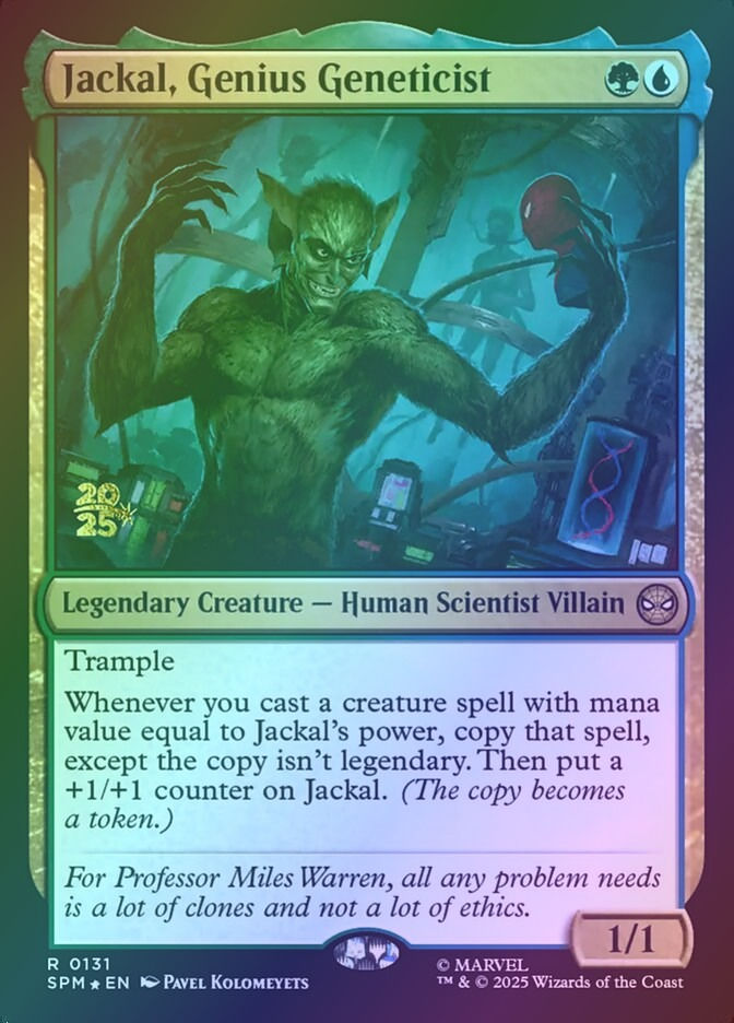 Jackal, Genius Geneticist (PSPM) (131s) / Foil