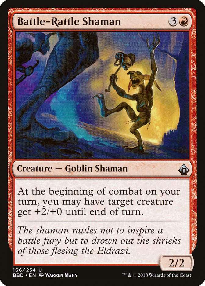 Battle-Rattle Shaman (BBD) (166) / Foil