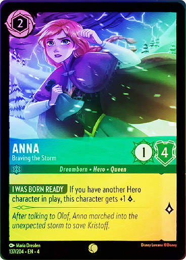 Anna - Braving the Storm (LOR_URS) / Foil