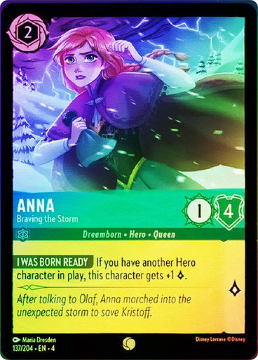 Anna - Braving the Storm (LOR_URS) / Foil