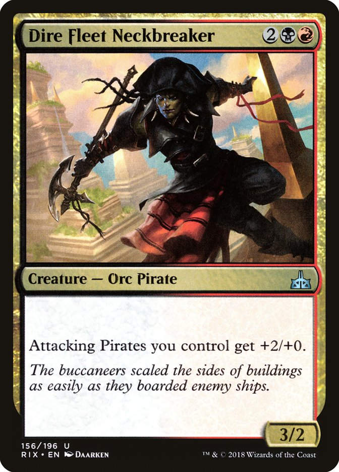 Dire Fleet Neckbreaker (RIX) (156)