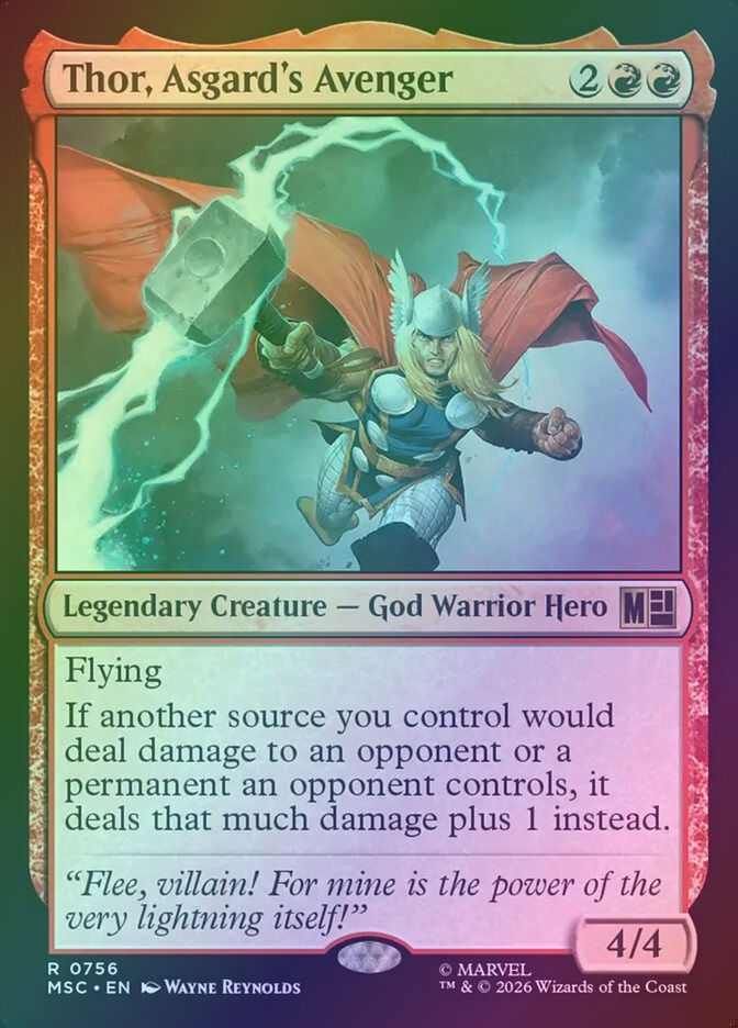 Thor, Asgard's Avenger (MSC) (756) / Foil