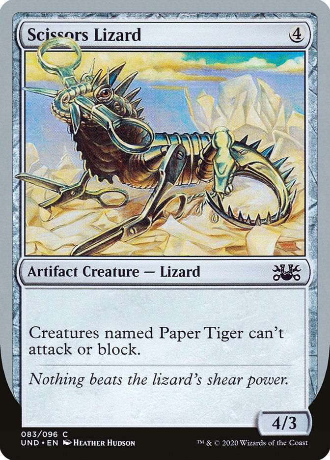 Scissors Lizard (UND) (83)