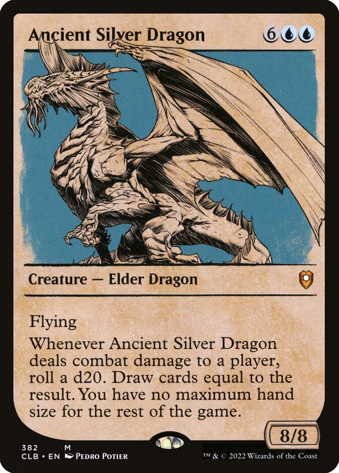 Ancient Silver Dragon (CLB) (382) / Showcase