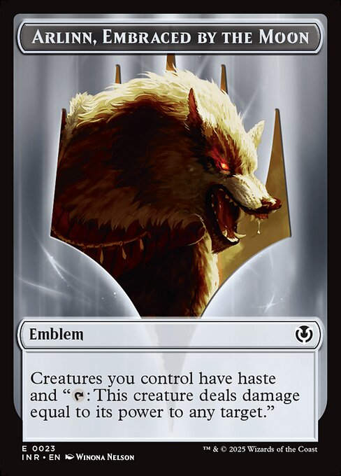 Arlinn, Embraced by the Moon Emblem (TINR) (23)