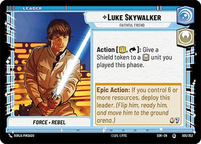Luke Skywalker - Faithful Friend (SOR_#005/252)