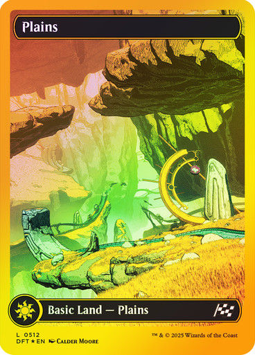 Plains (DFT) (512)  / First Place Foil