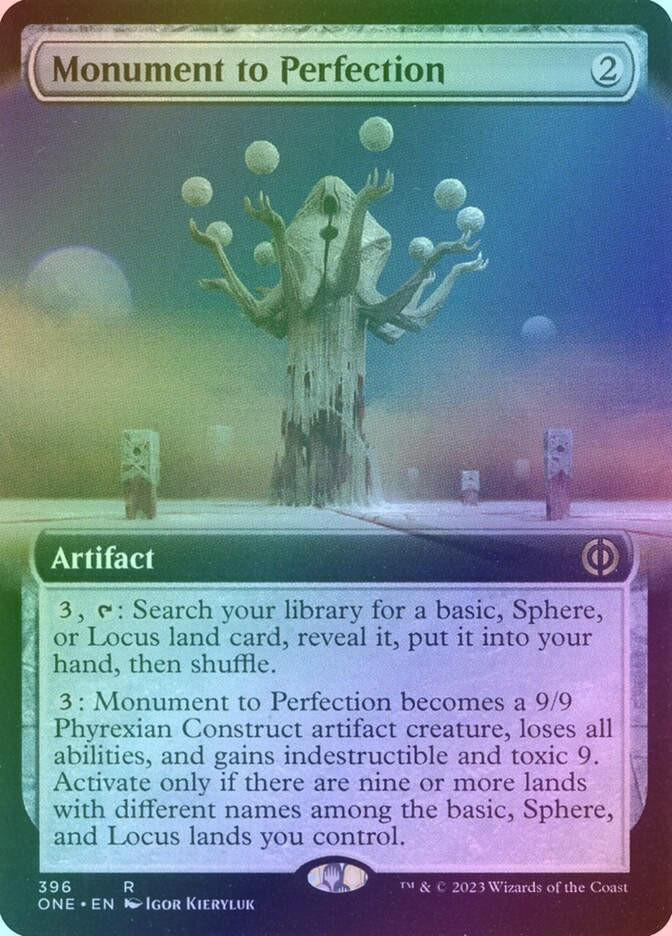 Monument to Perfection (ONE) (396) / Extended Art / Foil