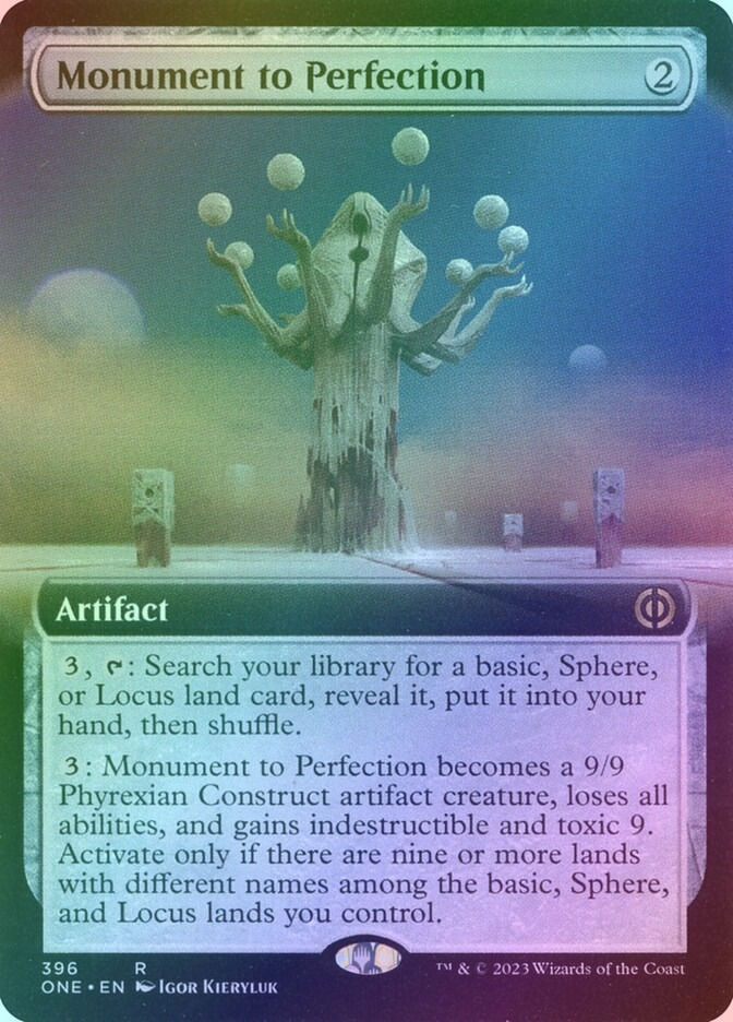 Monument to Perfection (ONE) (396) / Extended Art / Foil