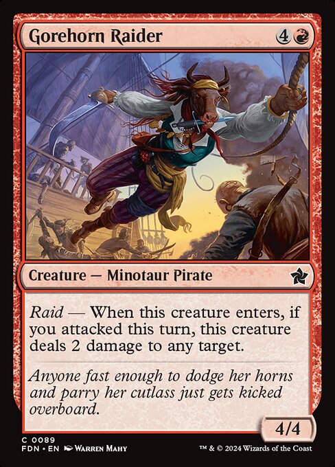 Gorehorn Raider (FDN) (89)