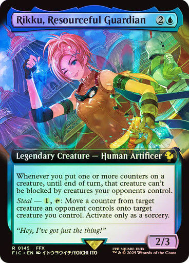 Rikku, Resourceful Guardian (FIC) (145) / Extended Art / Foil