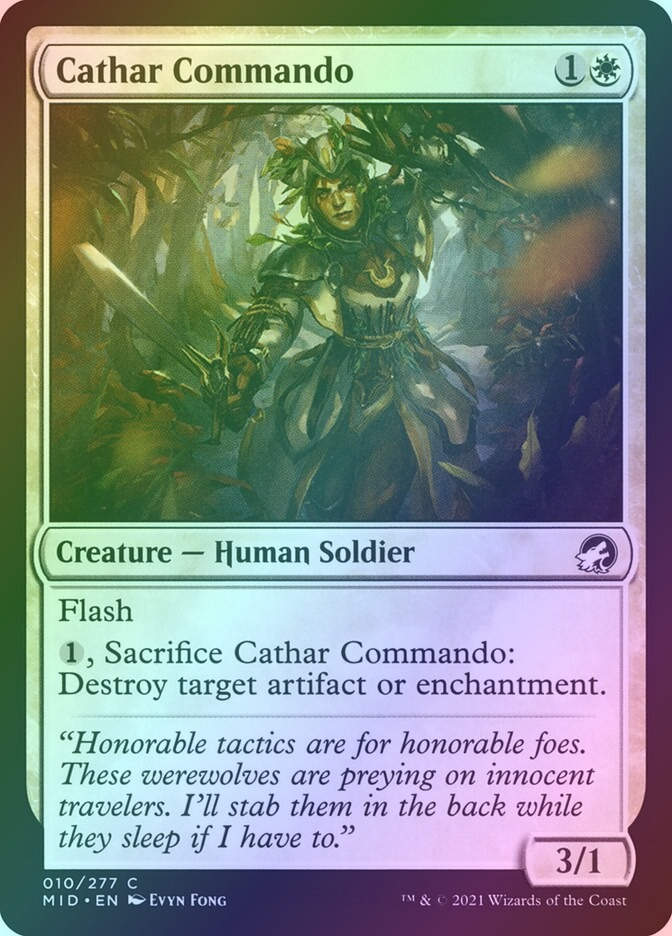 Cathar Commando (MID) (10) / Foil