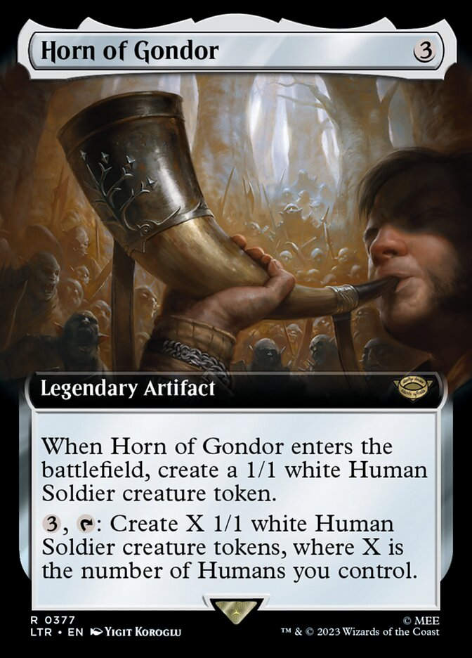 Horn of Gondor (LTR) (377) / Extended Art