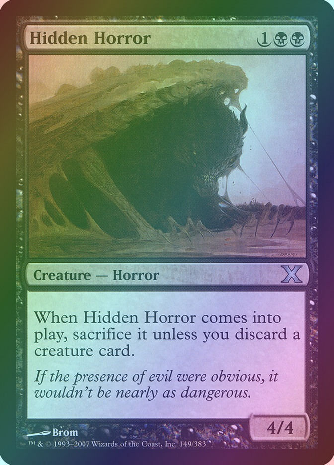 Hidden Horror (10E) (149) / Foil
