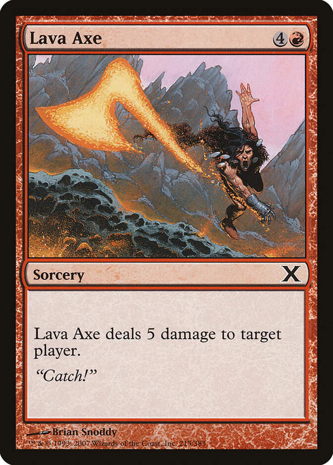 Lava Axe (10E) (215)