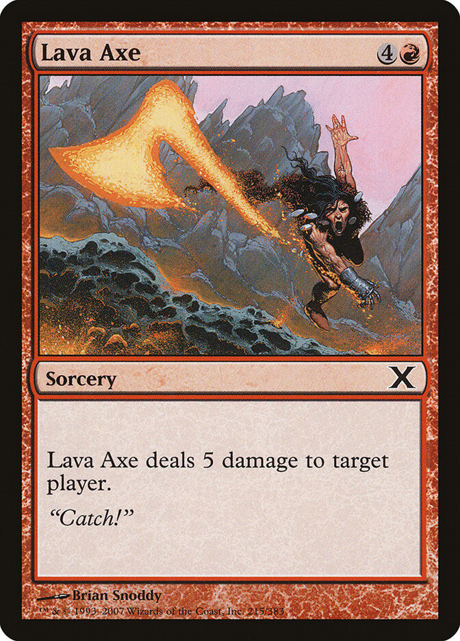 Lava Axe (10E) (215)
