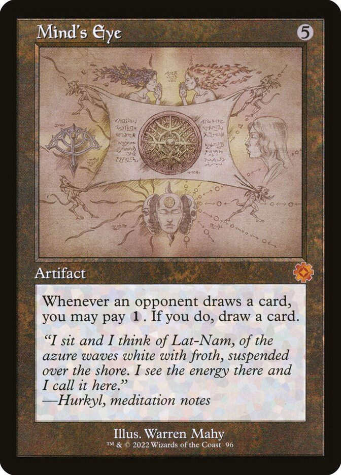 Mind's Eye (BRR) (96) / Schematic