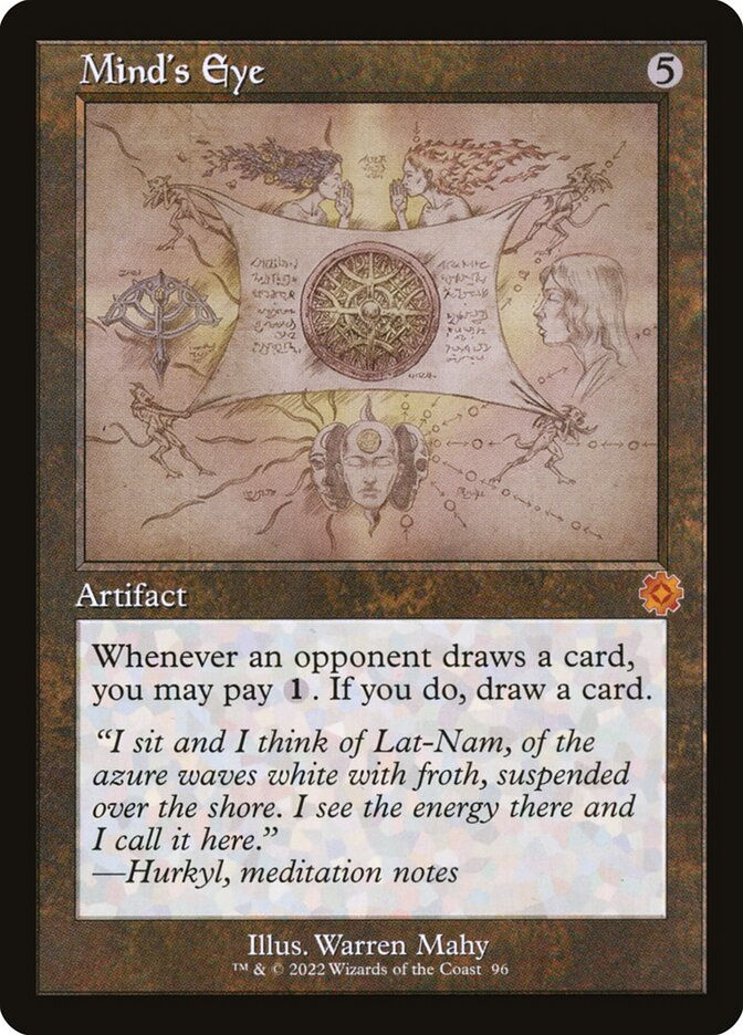 Mind's Eye (BRR) (96) / Schematic