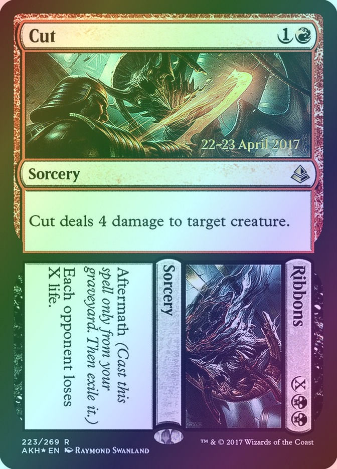 Cut // Ribbons (PAKH) (223s) / Foil