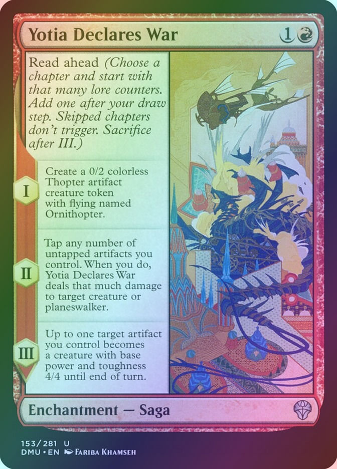 Yotia Declares War (DMU) (153) / Foil