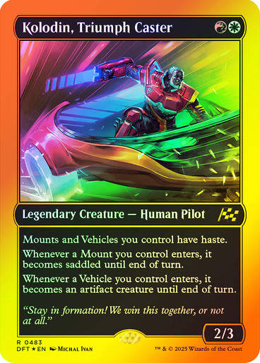 Kolodin, Triumph Caster (DFT) (483)  / First Place Foil