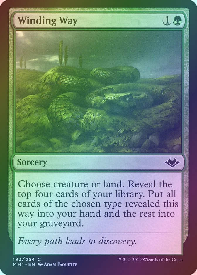 Winding Way (MH1) (193) / Foil