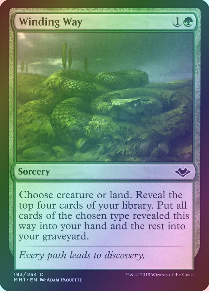 Winding Way (MH1) (193) / Foil