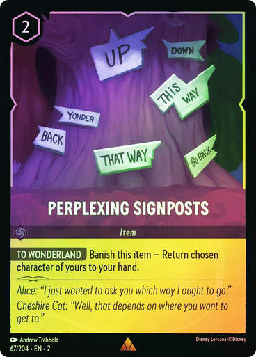 Perplexing Signposts (LOR_ROF) / Foil