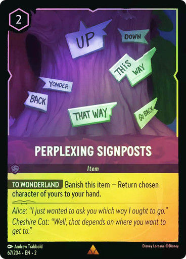 Perplexing Signposts (LOR_ROF) / Foil