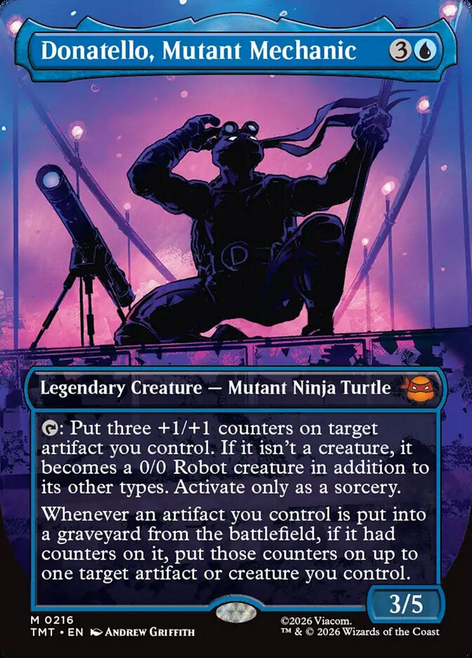 Donatello, Mutant Mechanic (TMT) (216) / Borderless