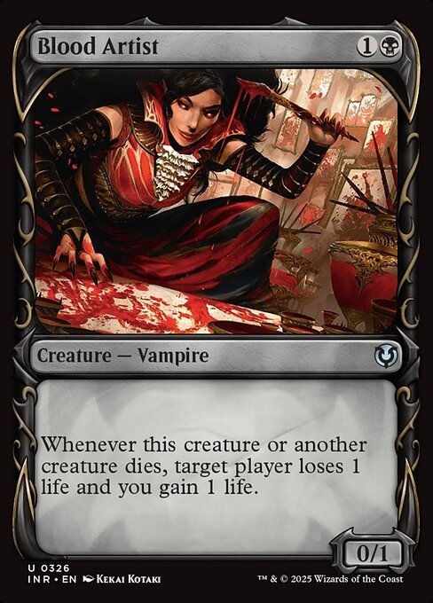 Blood Artist (INR) (326) / Showcase
