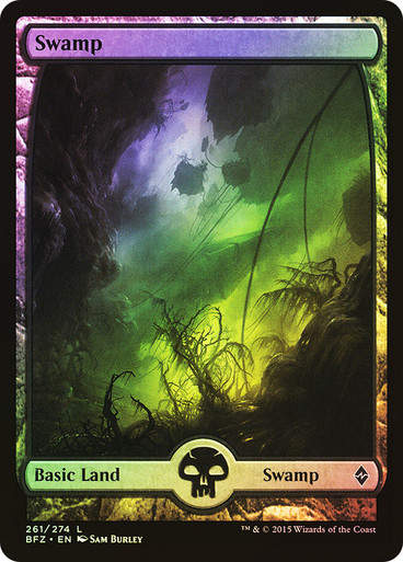 Swamp (BFZ) (261) / Foil