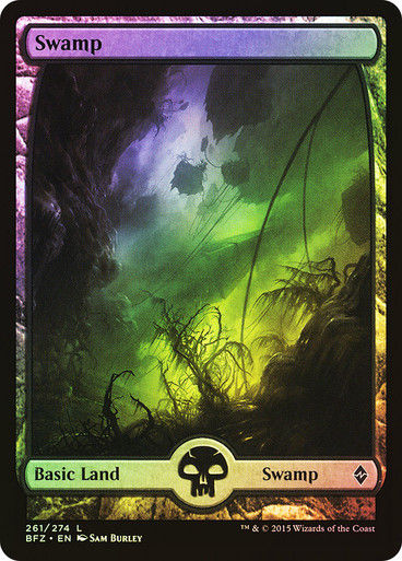Swamp (BFZ) (261) / Foil