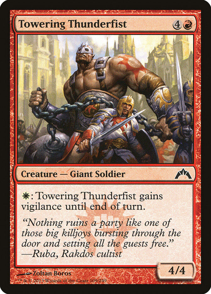 Towering Thunderfist (GTC) (109)