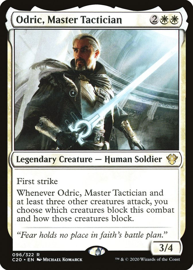 Odric, Master Tactician (C20) (96)