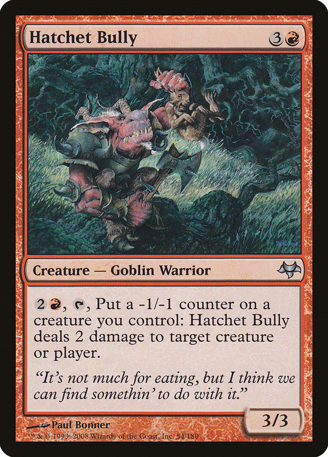 Hatchet Bully (eve)