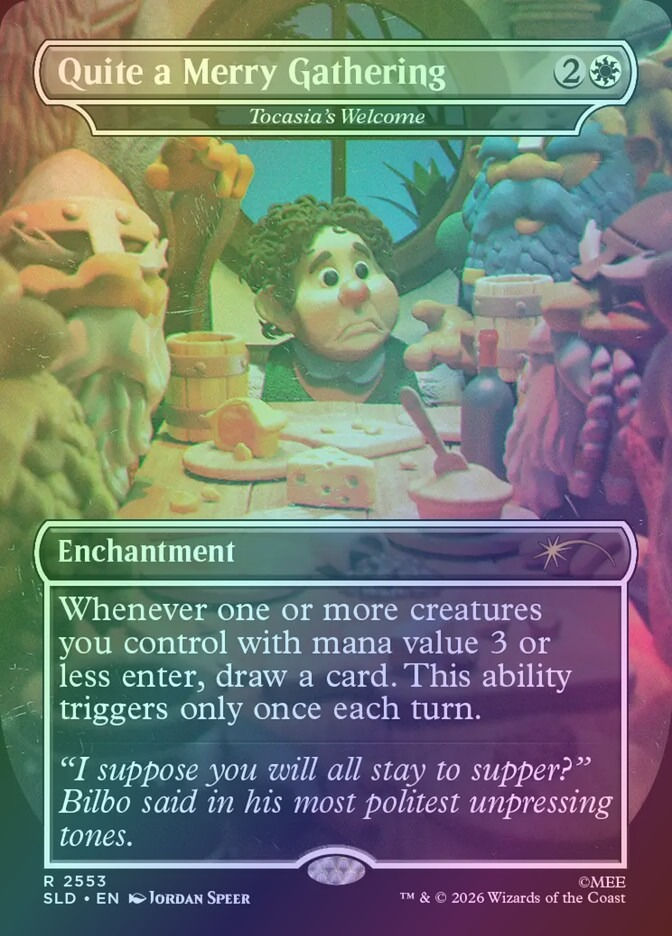 Tocasia's Welcome (SLD) (2553) / Borderless / Foil
