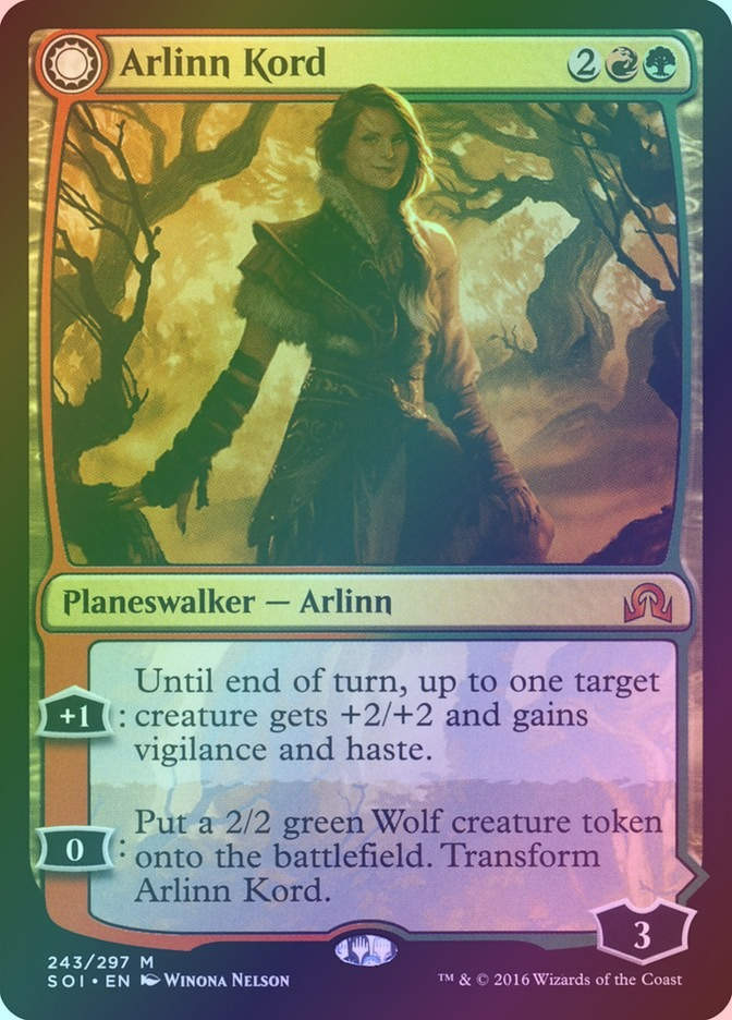 Arlinn Kord // Arlinn, Embraced by the Moon (SOI) (243) / Foil