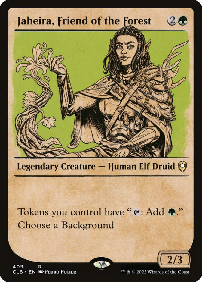 Jaheira, Friend of the Forest (CLB) (409) / Showcase