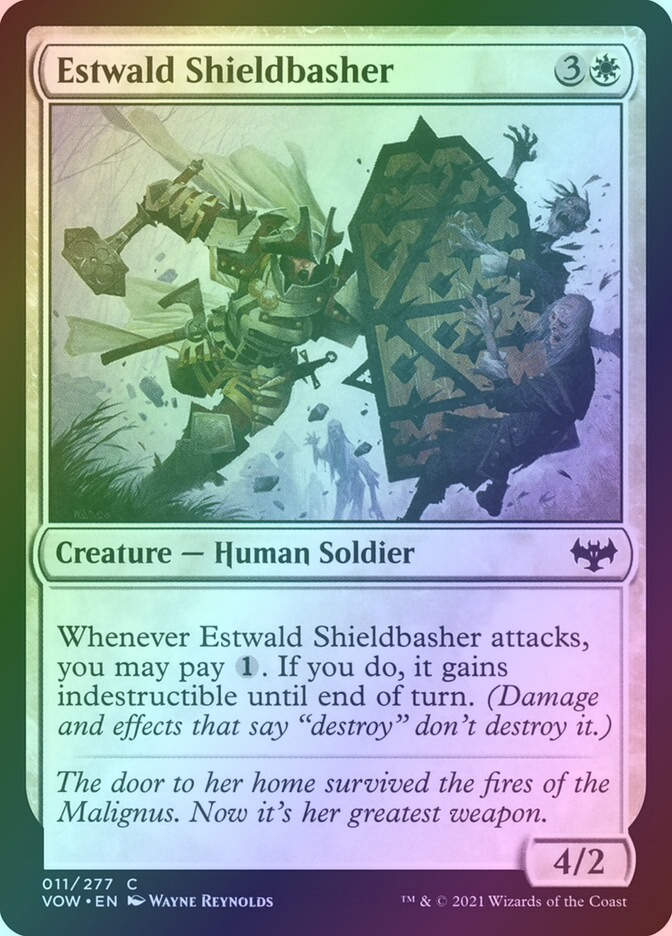 Estwald Shieldbasher (VOW) (11) / Foil