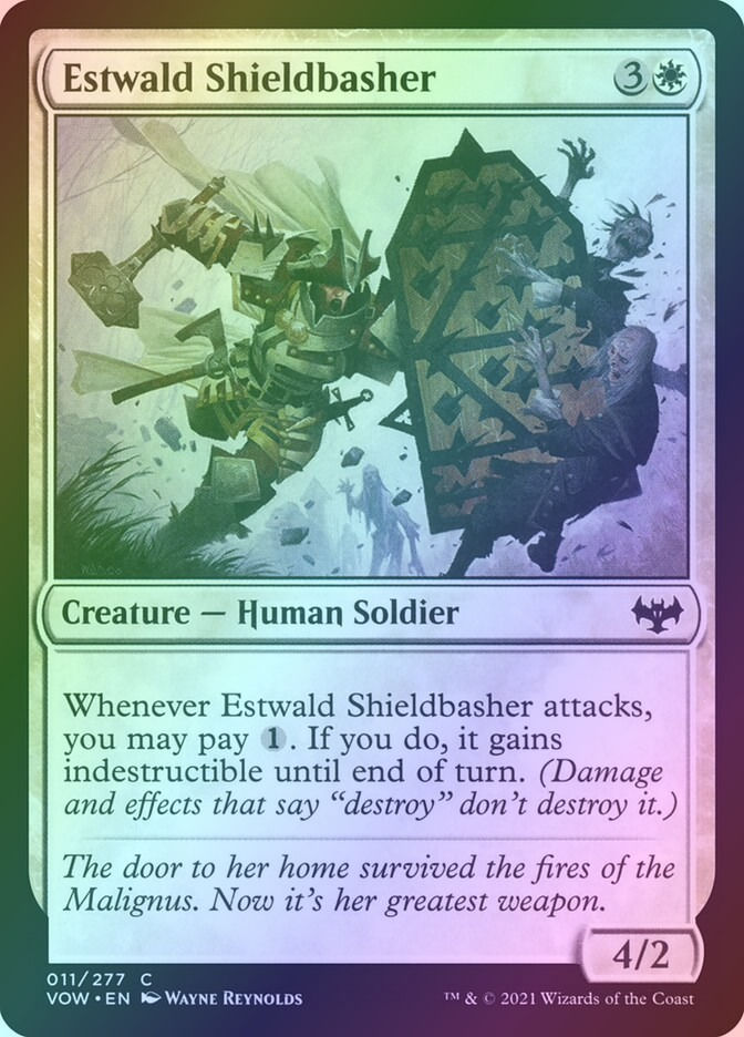 Estwald Shieldbasher (VOW) (11) / Foil