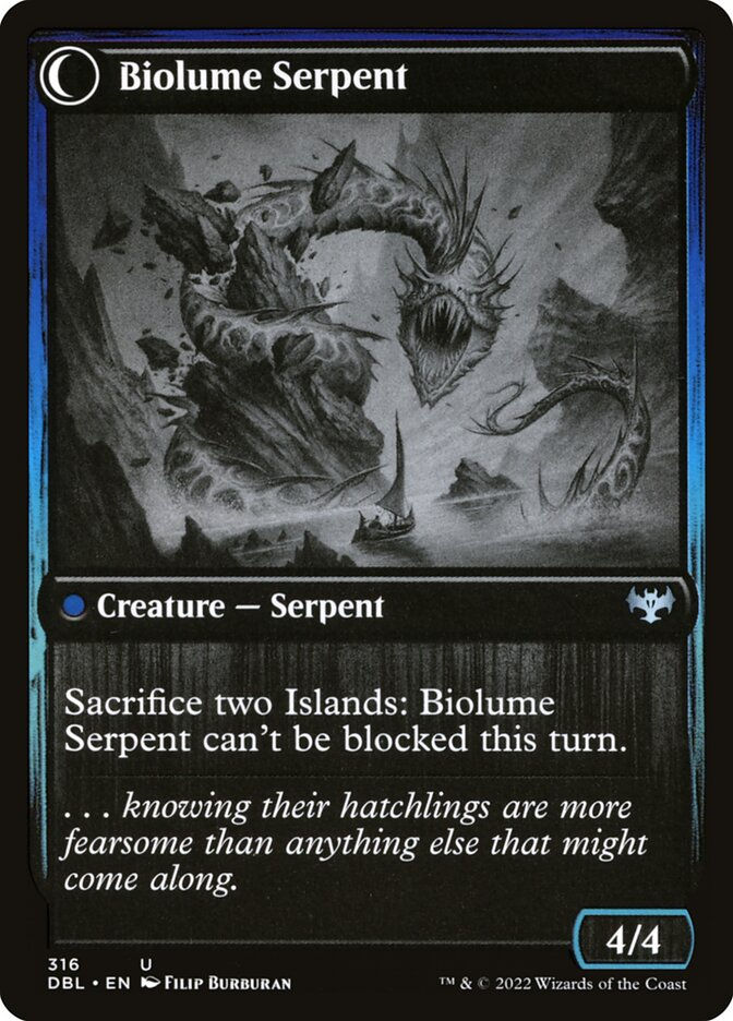 Biolume Egg // Biolume Serpent (DBL) (316) — cara 2 de 2