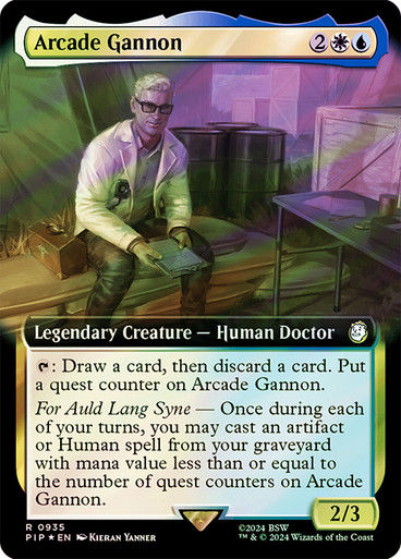 Arcade Gannon (pip) (935) / Extended Surge Foil