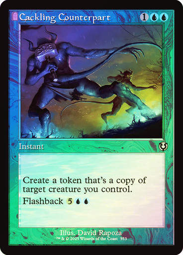 Cackling Counterpart (INR) (353) / Foil Retro