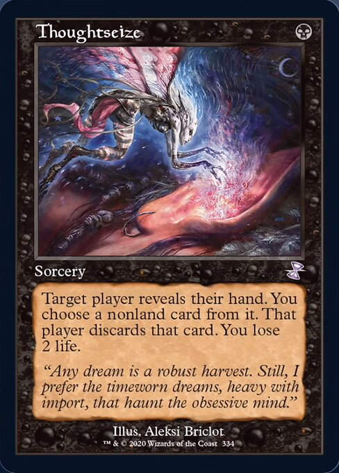 Thoughtseize (TSR) / (Retro Frame)