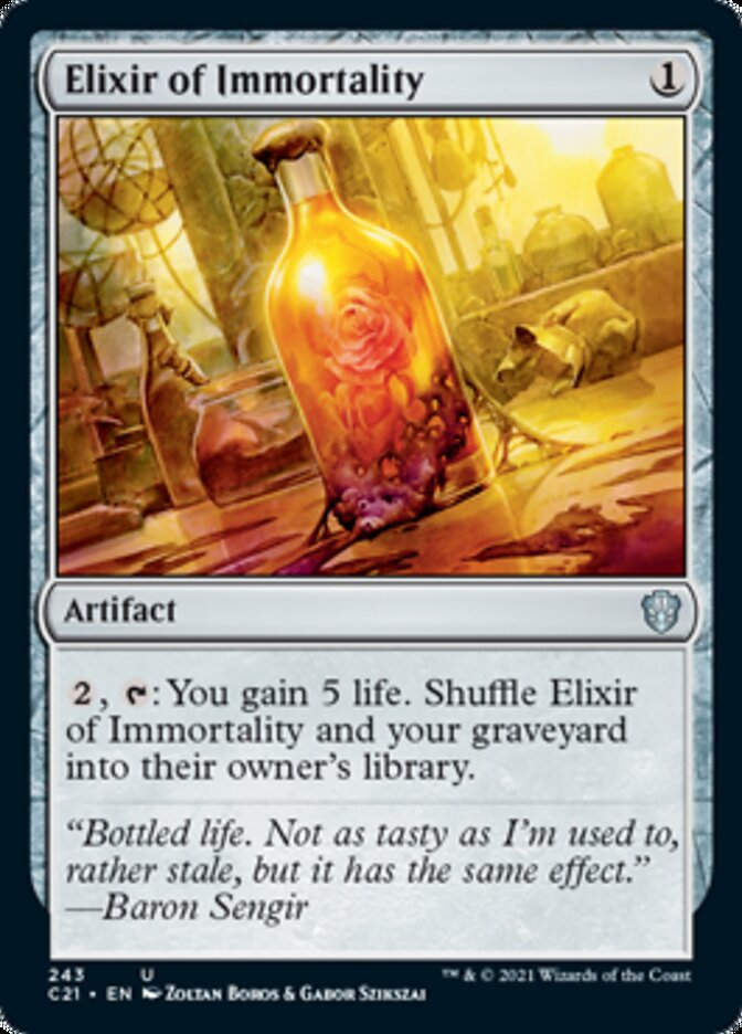 Elixir of Immortality (C21)