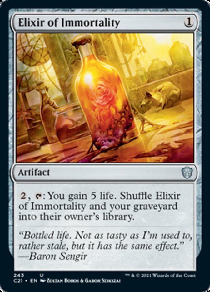 Elixir of Immortality (C21)